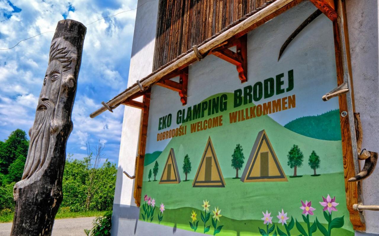 Glamping Brodej Hotell Vitanje Eksteriør bilde